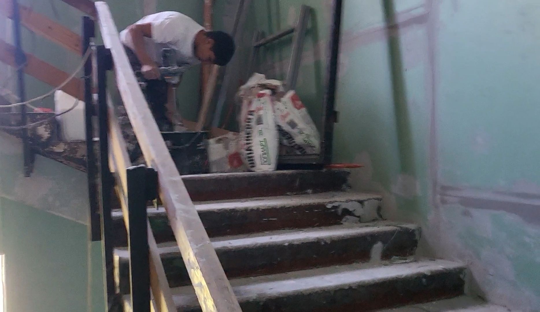 туристический клуб РВСН, ремонт КБО Власиха, ремонт во Власихе, ремонт после пожара, клуб туристов Власиха,