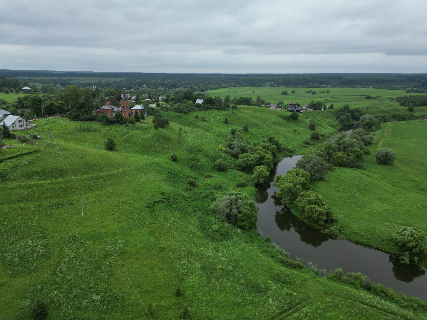 видео с коптера, наро-фоминск, церковь, культура,верея,