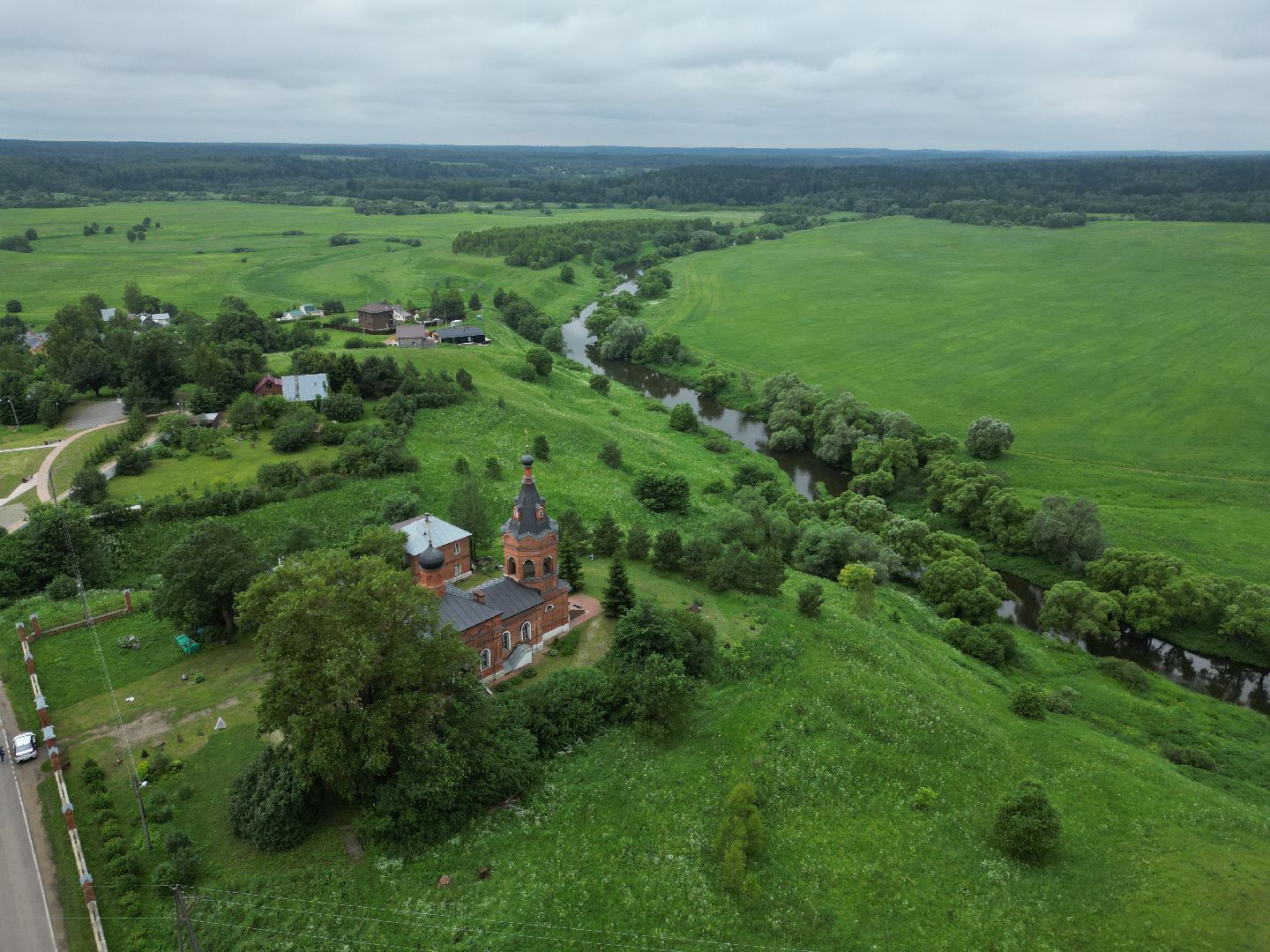 видео с коптера, наро-фоминск, церковь, культура,верея,