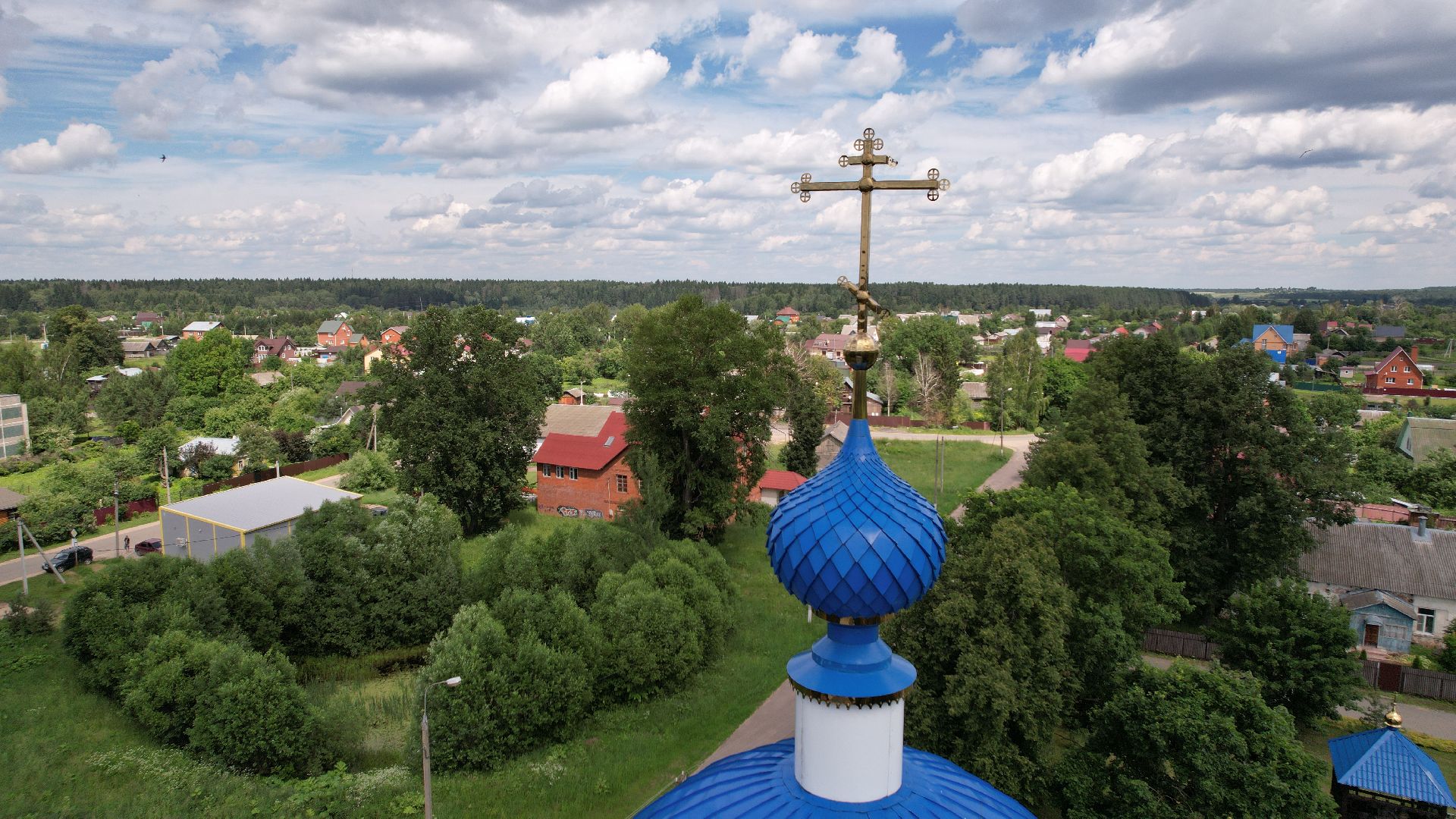 видео с коптера, наро-фоминск, верея, церковь, культура,