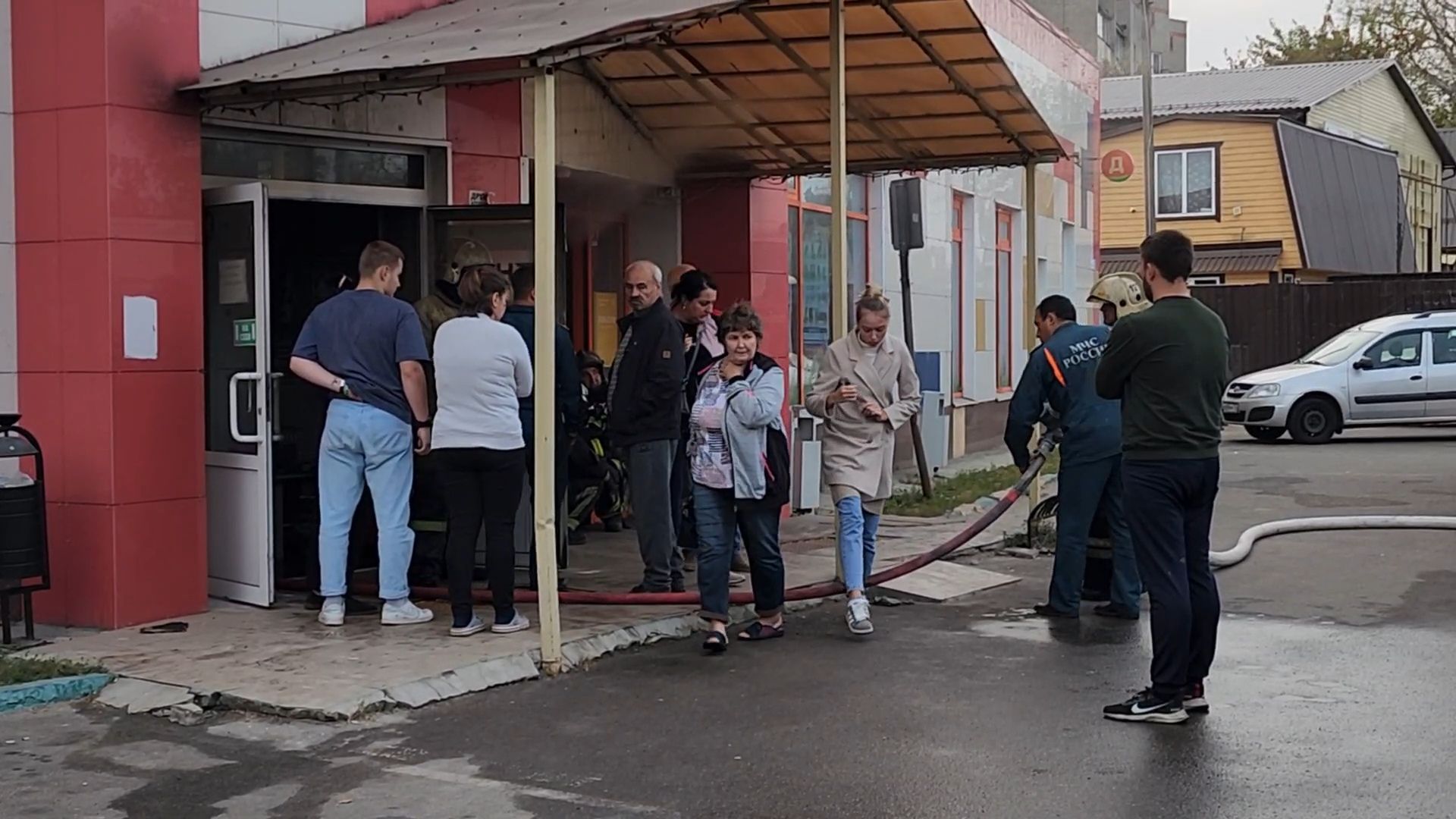 Бронницы, Пожар в тц, пожар в тц тетрис, Очевидцы,