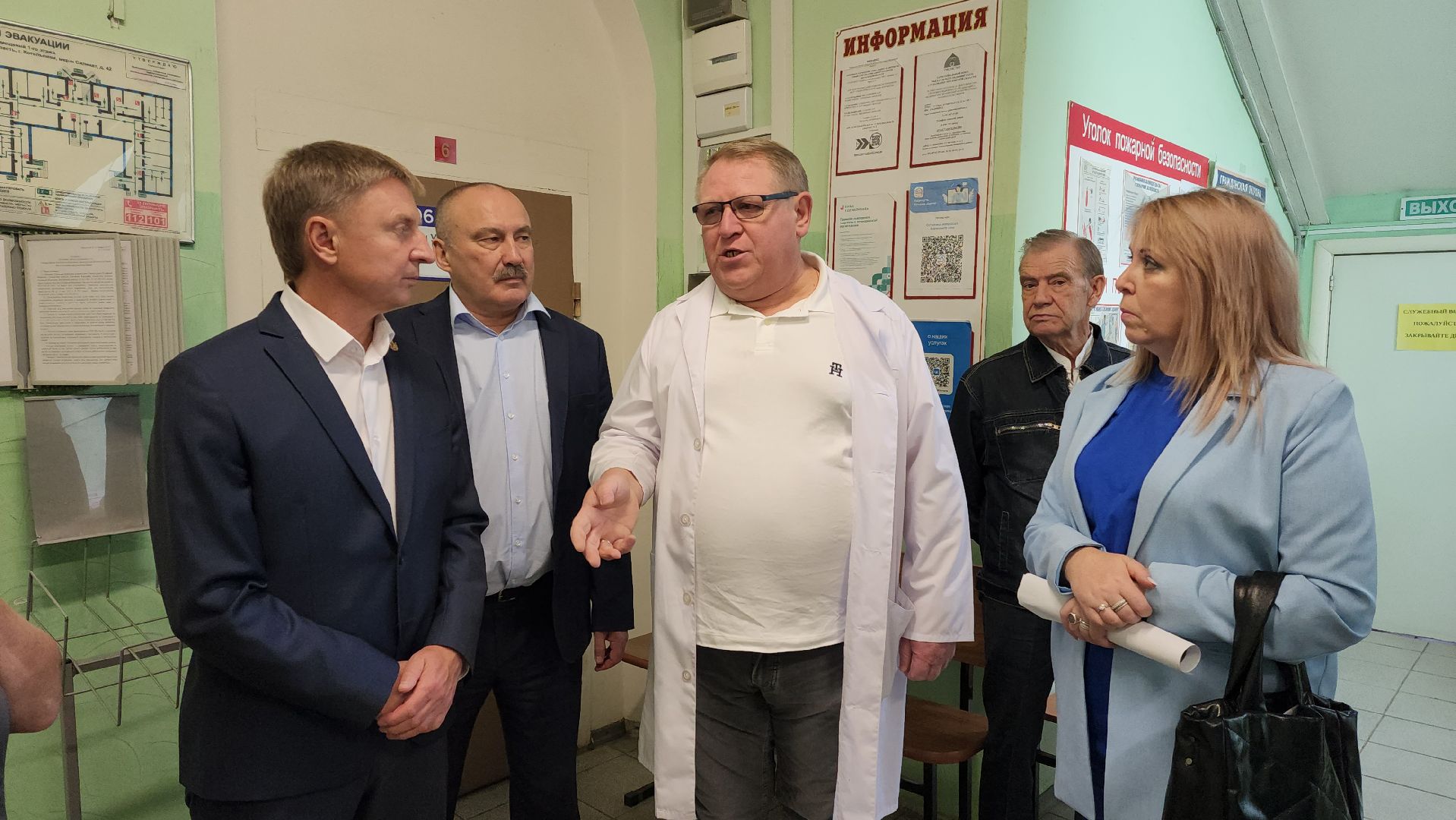 новое медицинское оборудование, депутат мособлдумы, ремонт поликлиники,