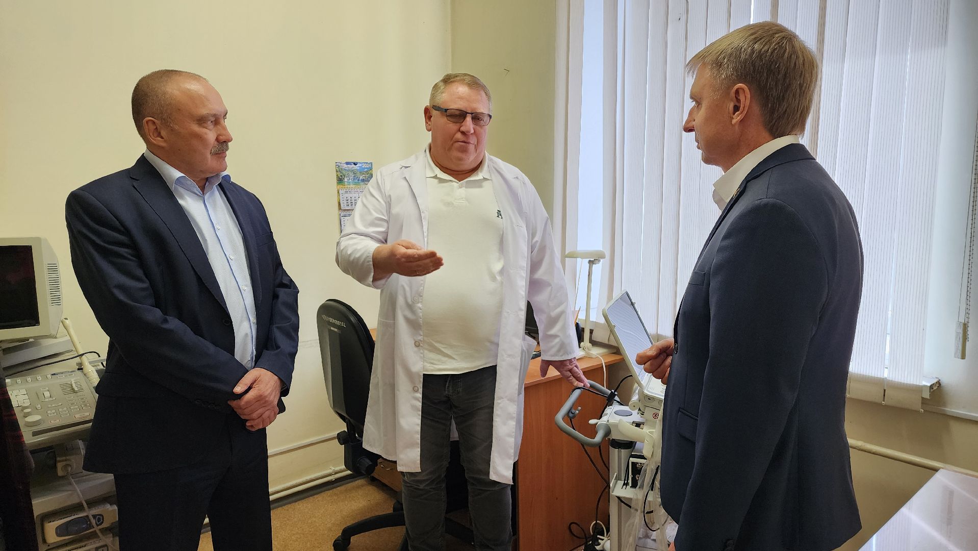 новое медицинское оборудование, депутат мособлдумы, ремонт поликлиники,