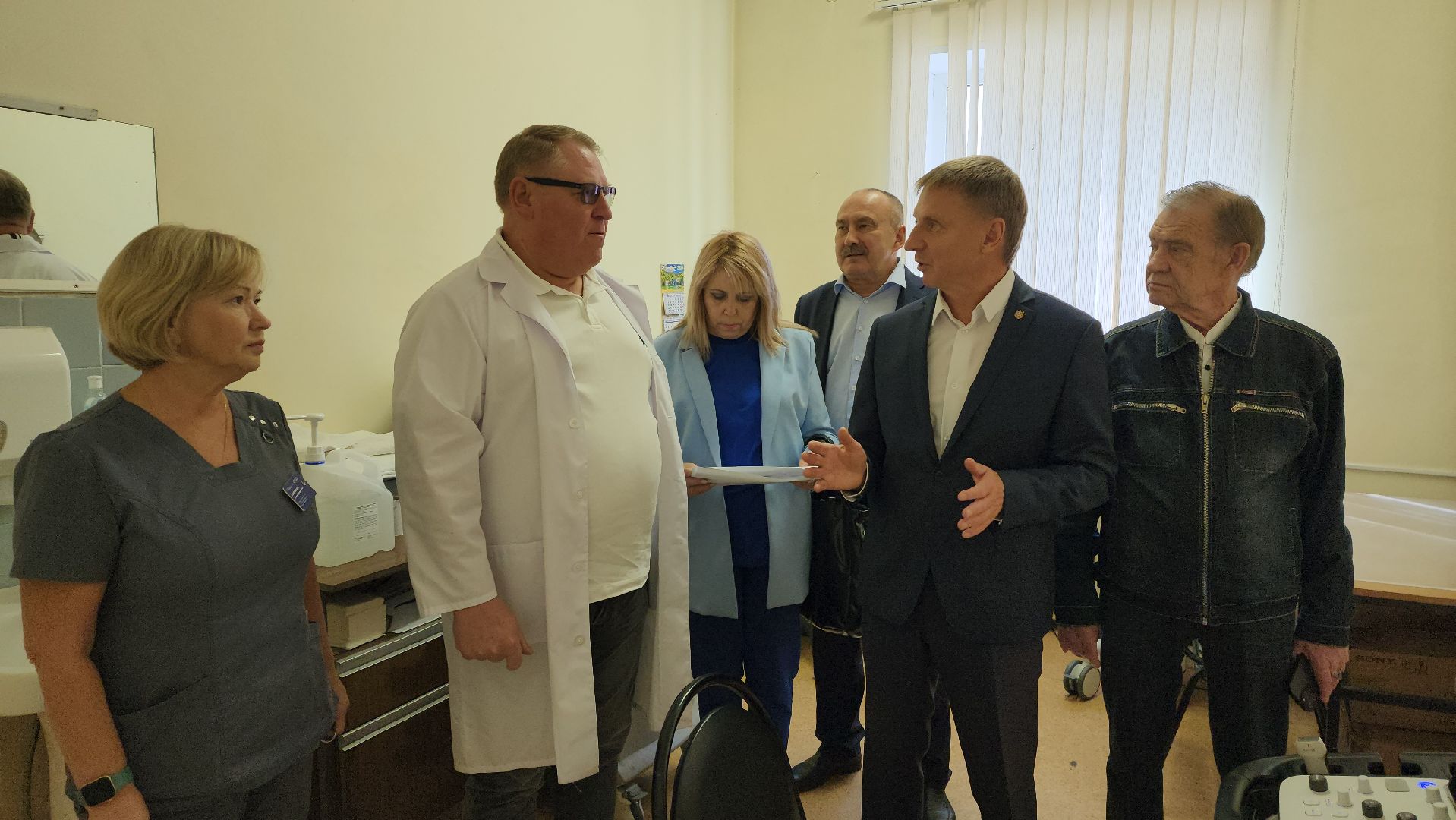 новое медицинское оборудование, депутат мособлдумы, ремонт поликлиники,