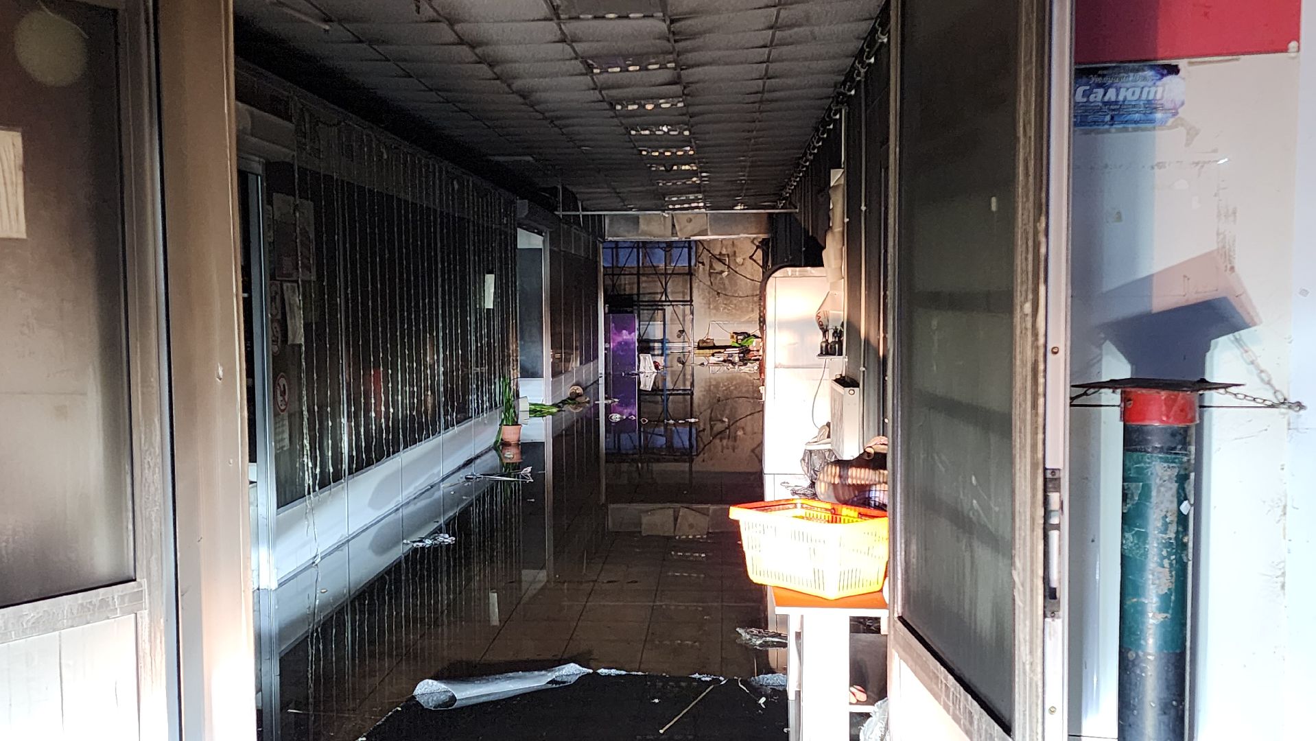 Бронницы, Пожар в ТЦ Тетрис, Пожар в Бронницах, Сотрудники ТЦ,