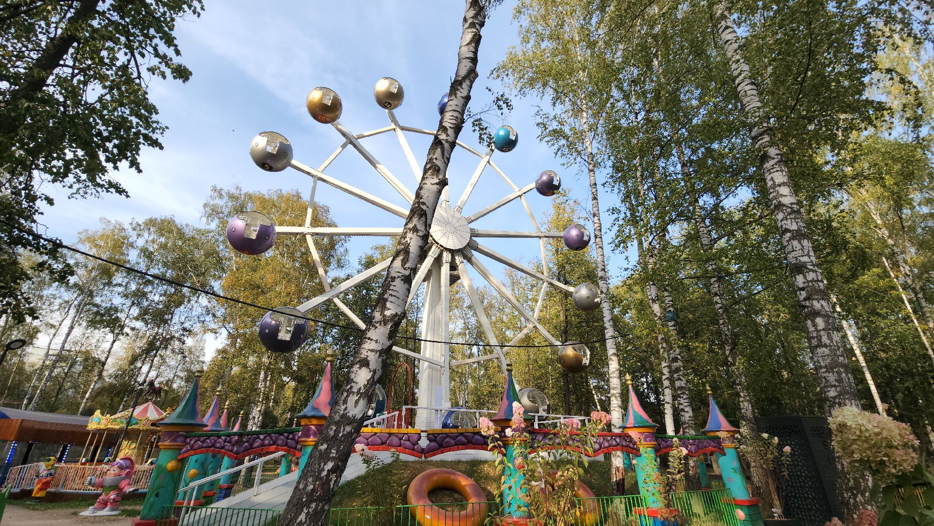 пушкино, аттракционы, парки го пушкинский, развлечения, летний сезон, летний досуг,