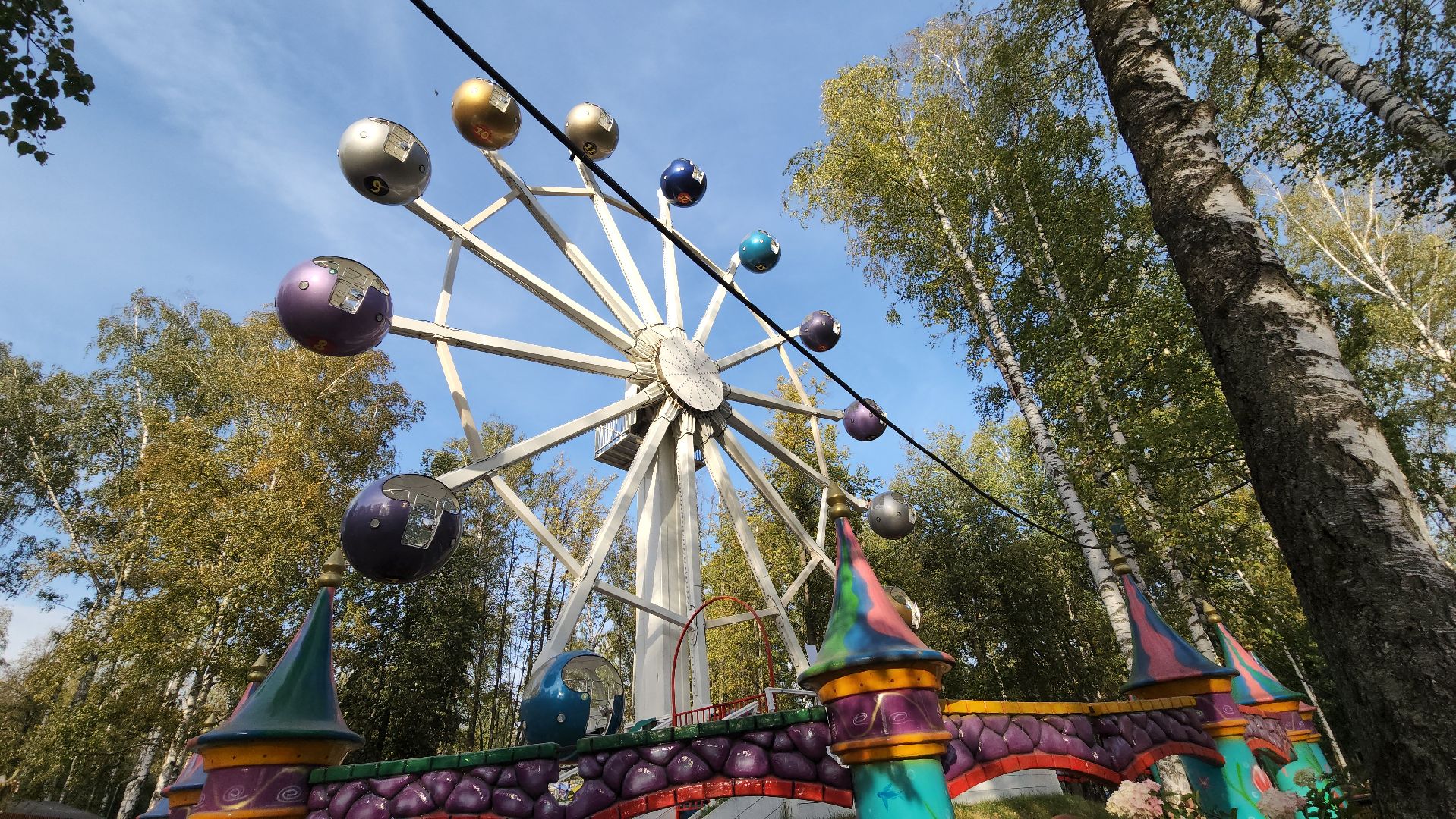 пушкино, аттракционы, парки го пушкинский, развлечения, летний сезон, летний досуг,