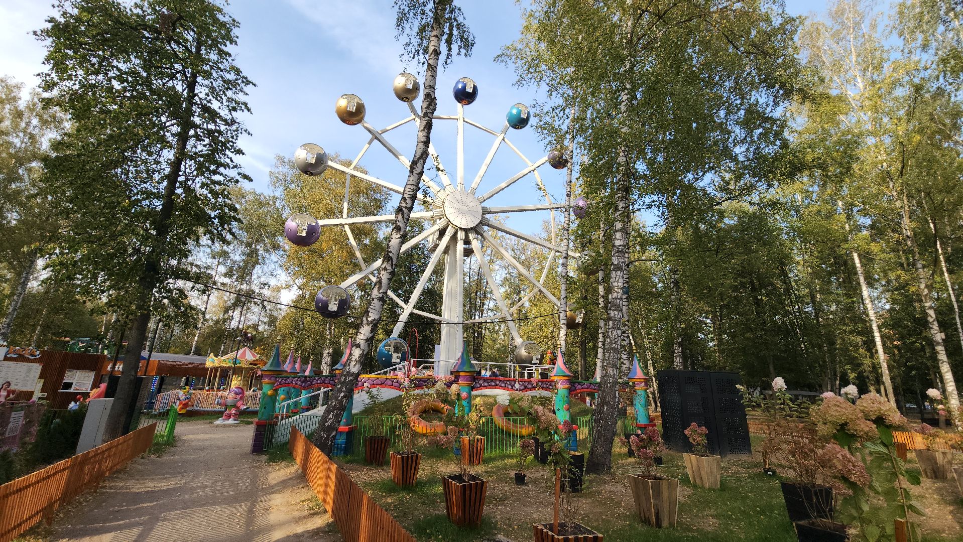 пушкино, аттракционы, парки го пушкинский, развлечения, летний сезон, летний досуг,