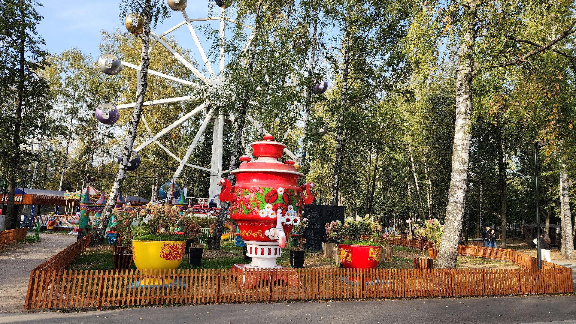 пушкино, аттракционы, парки го пушкинский, развлечения, летний сезон, летний досуг,