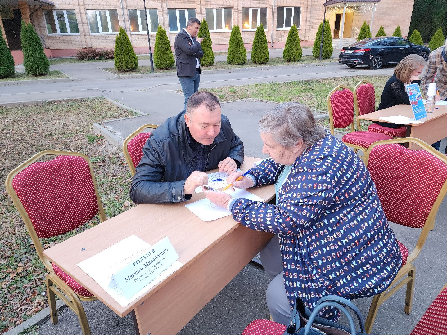 Чехов, село Троицкое, выездная администрация, встреча с жителями, обращения жителей, деревня Ивачково, ремонт дороги, очистка канавы, содержание территории, дорожный ремонт,