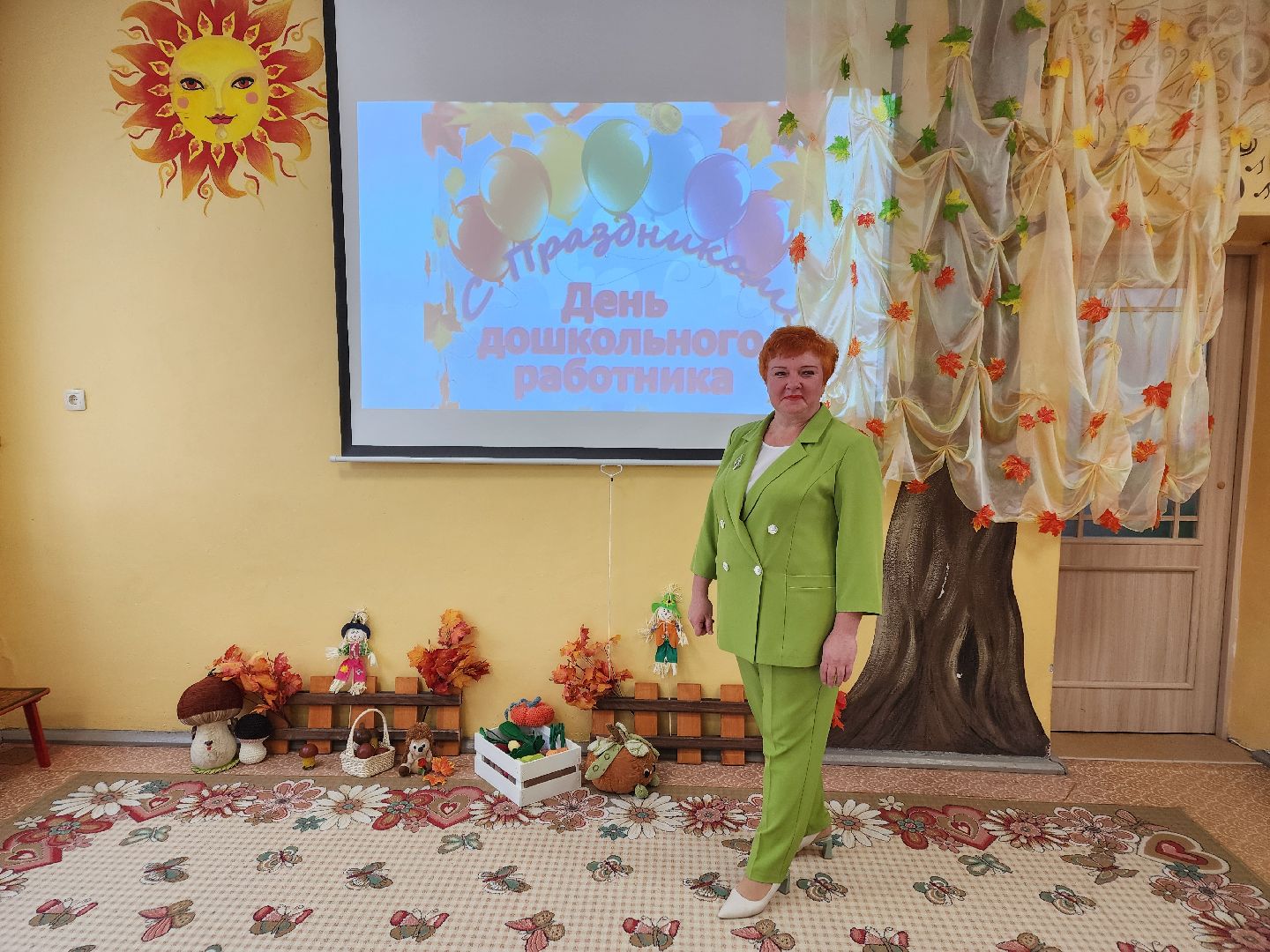 Чехов, гимназия 2, дошкольное отделение, День воспитателя, музыкальный работник, Ирина Первова, поздравления, торжественное мероприятие,