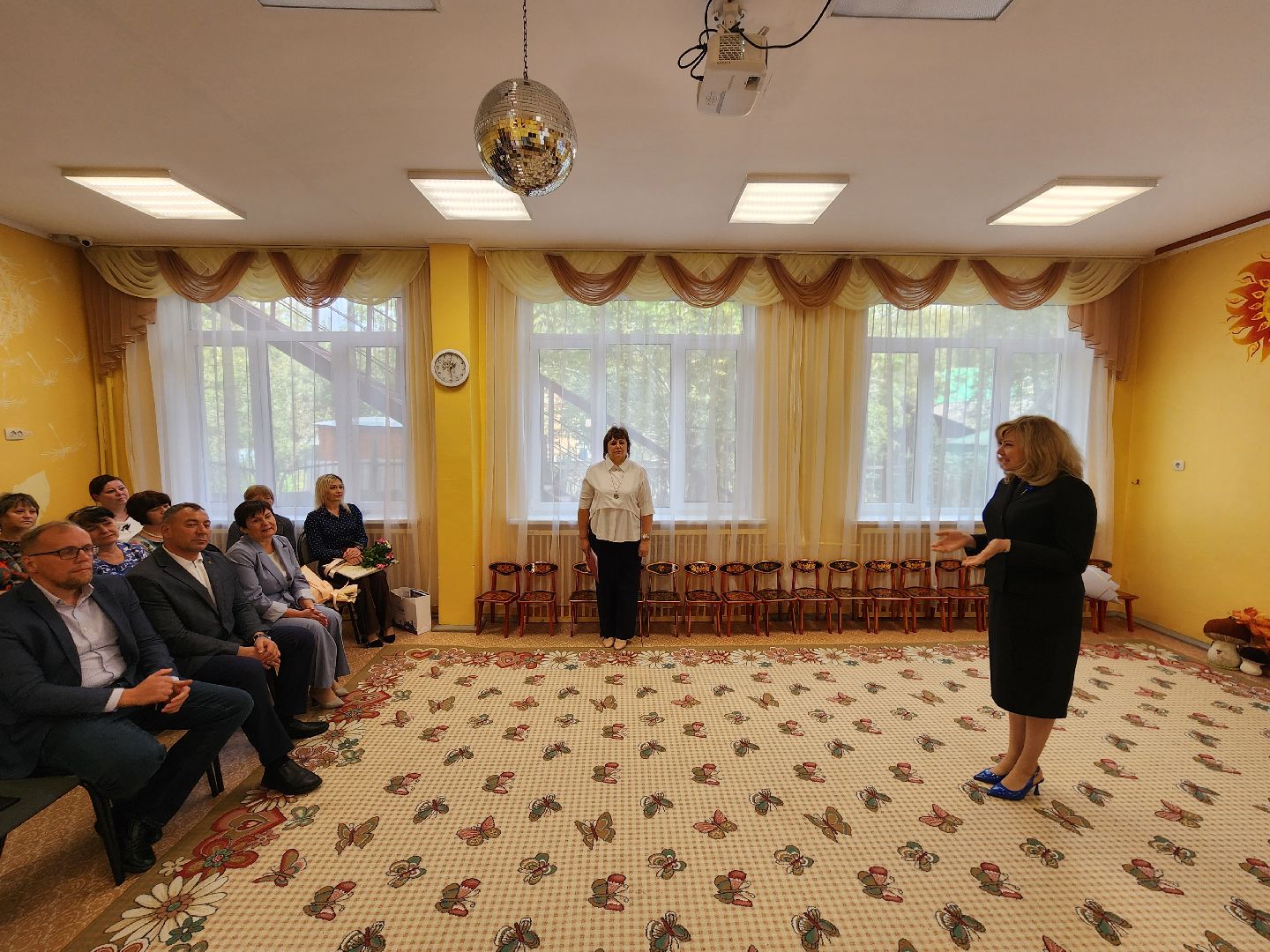 Чехов, гимназия 2, дошкольное отделение, День воспитателя, музыкальный работник, Ирина Первова, поздравления, торжественное мероприятие,