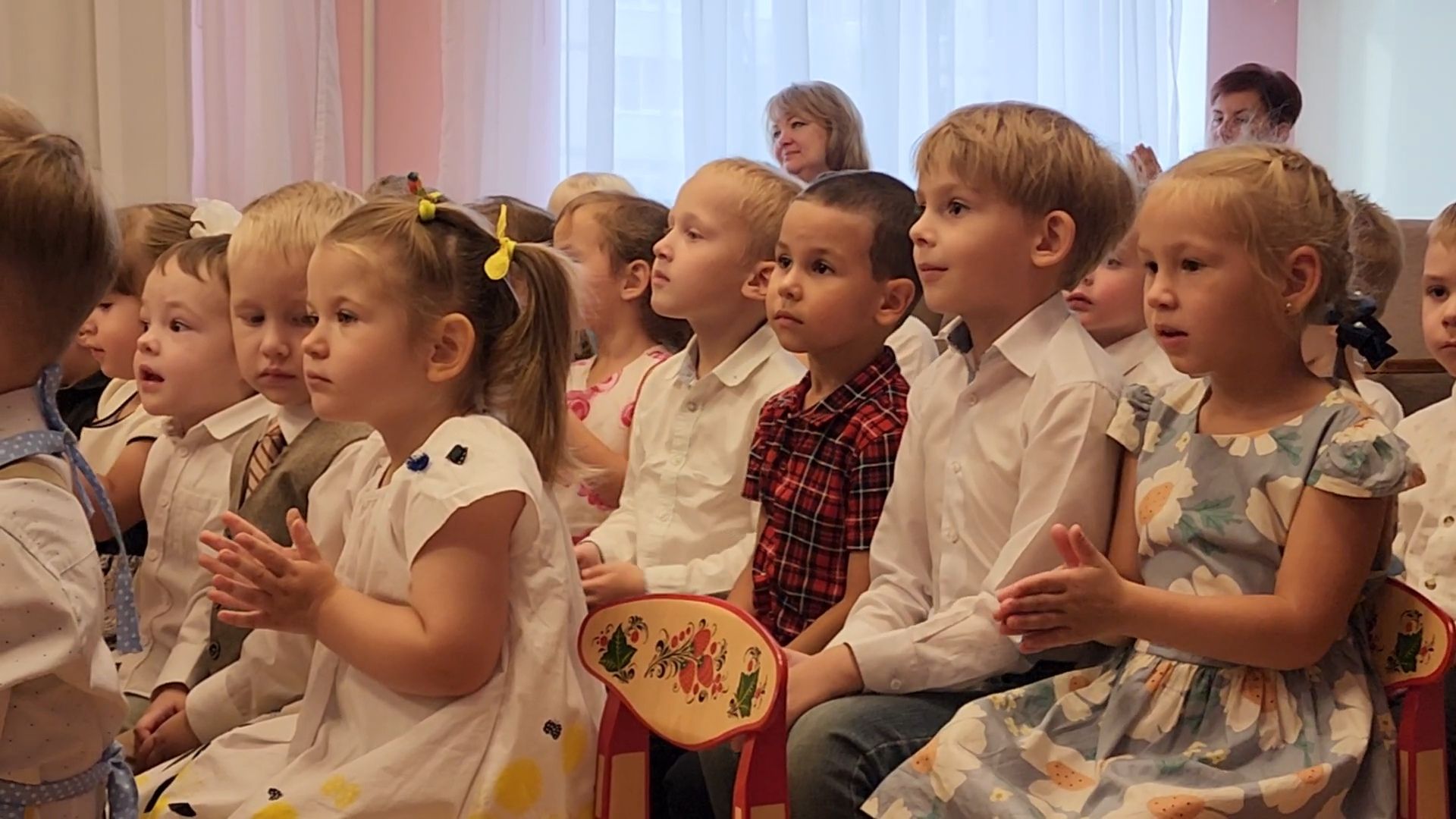 детский сад конфетти-совхоз, Праздник в детском саду, Бронницы, День дошкольного работника,