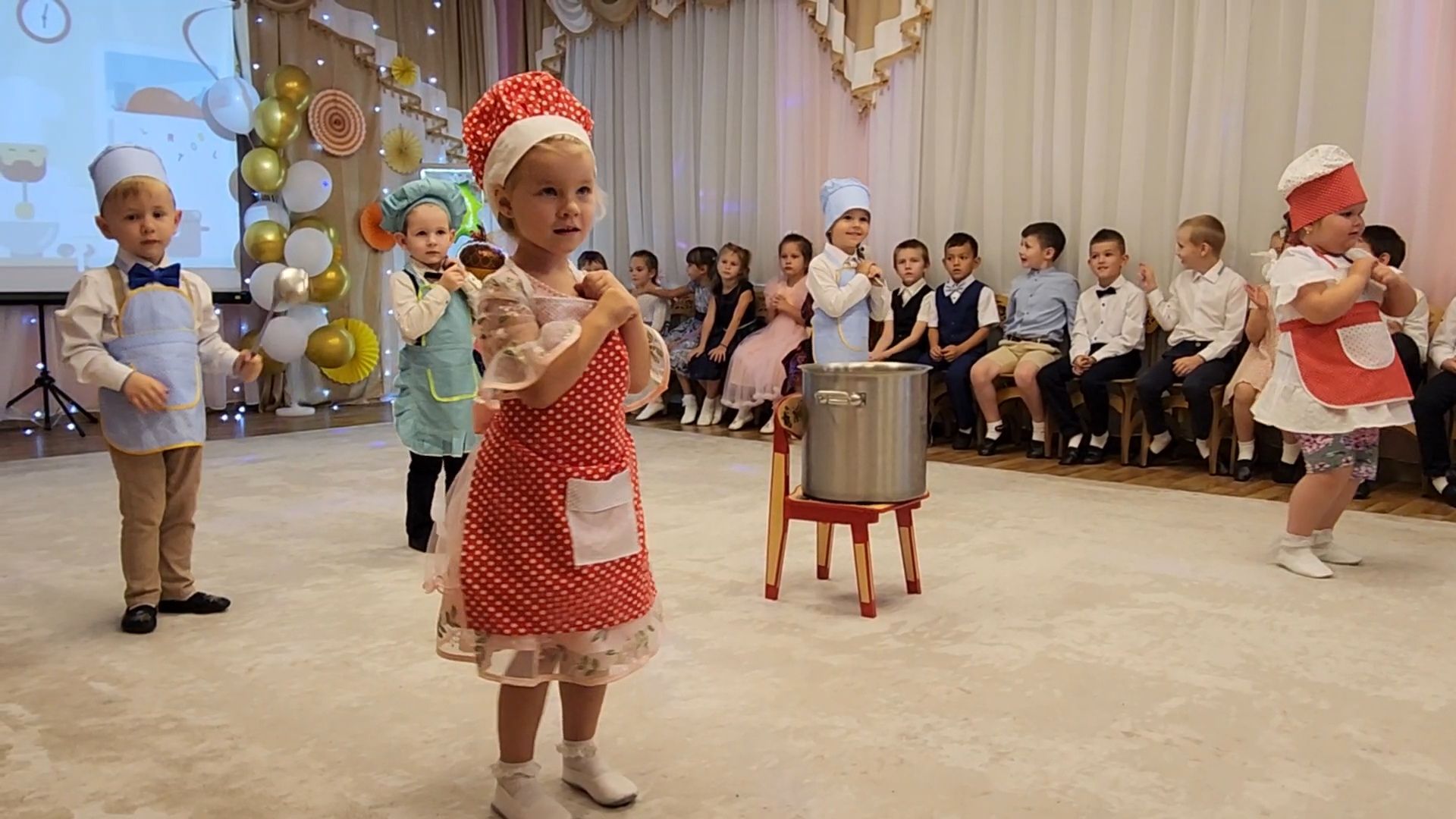 детский сад конфетти-совхоз, Праздник в детском саду, Бронницы, День дошкольного работника,