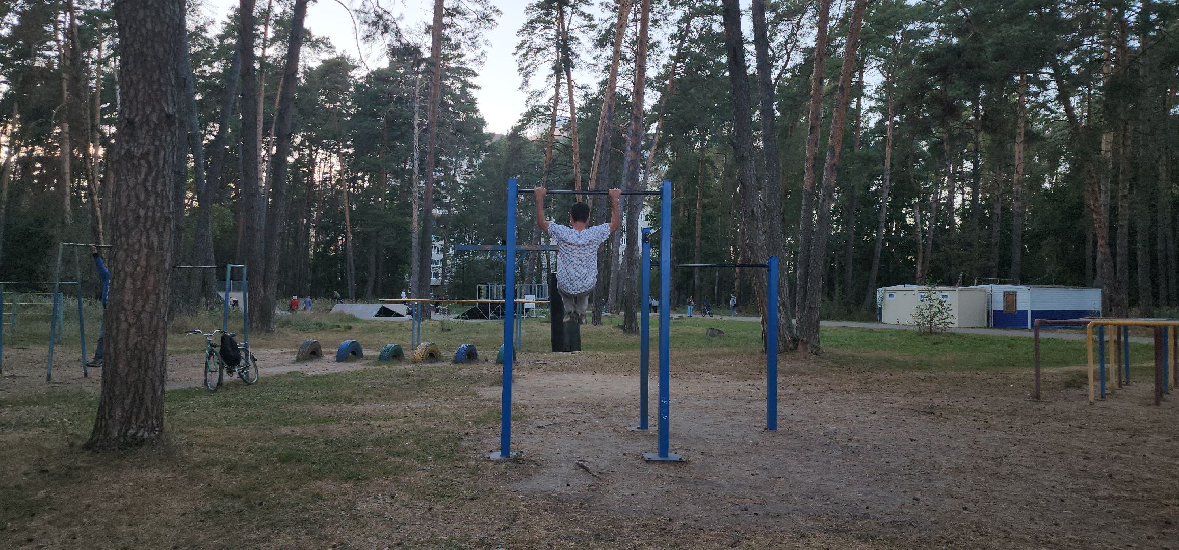 серпухов, подмосковье, стадион спартак, тренажерная площадка,