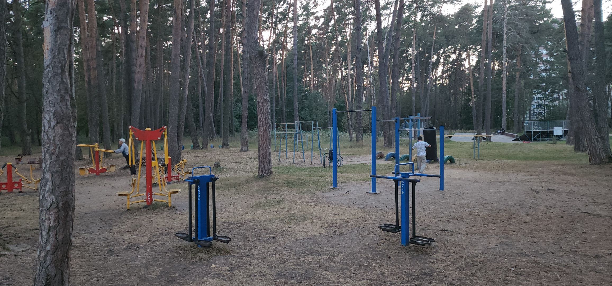 серпухов, подмосковье, стадион спартак, тренажерная площадка,