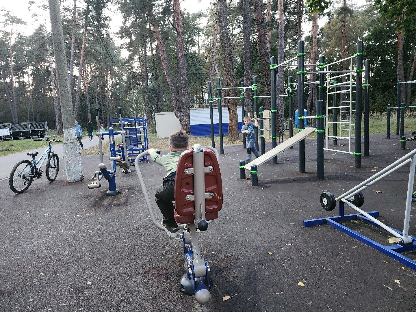 серпухов, подмосковье, стадион спартак, тренажерная площадка,