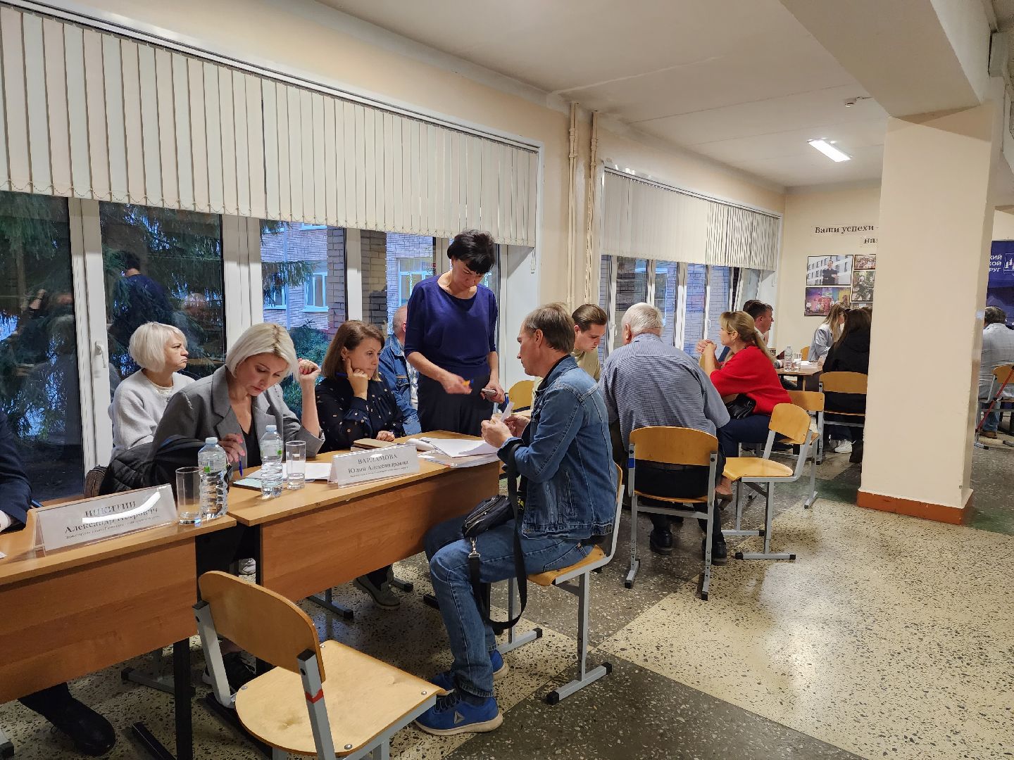 раменское, общество, выездная администрация, встреча в раменской средней школе 21,