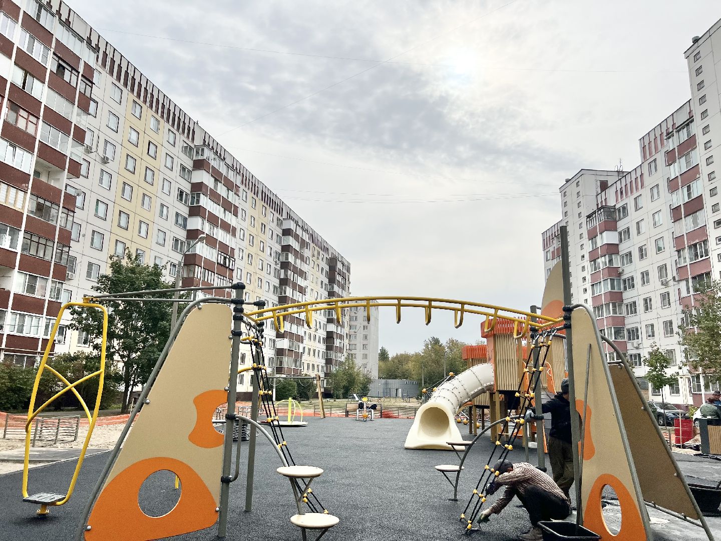 подмосковье, Балашиха, губернаторская площадка, детские игровые площадки, модернизация детских игровых площадок,