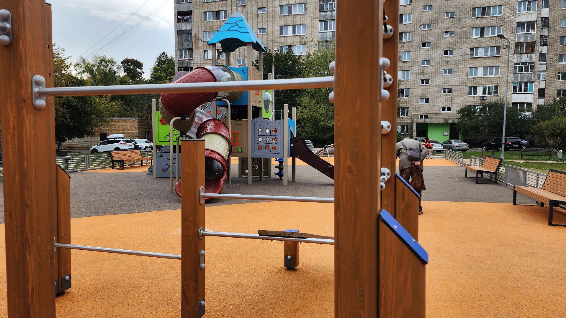 благоустройство, Домодедово, Подмосковье, Детская площадка, программа губернатора,