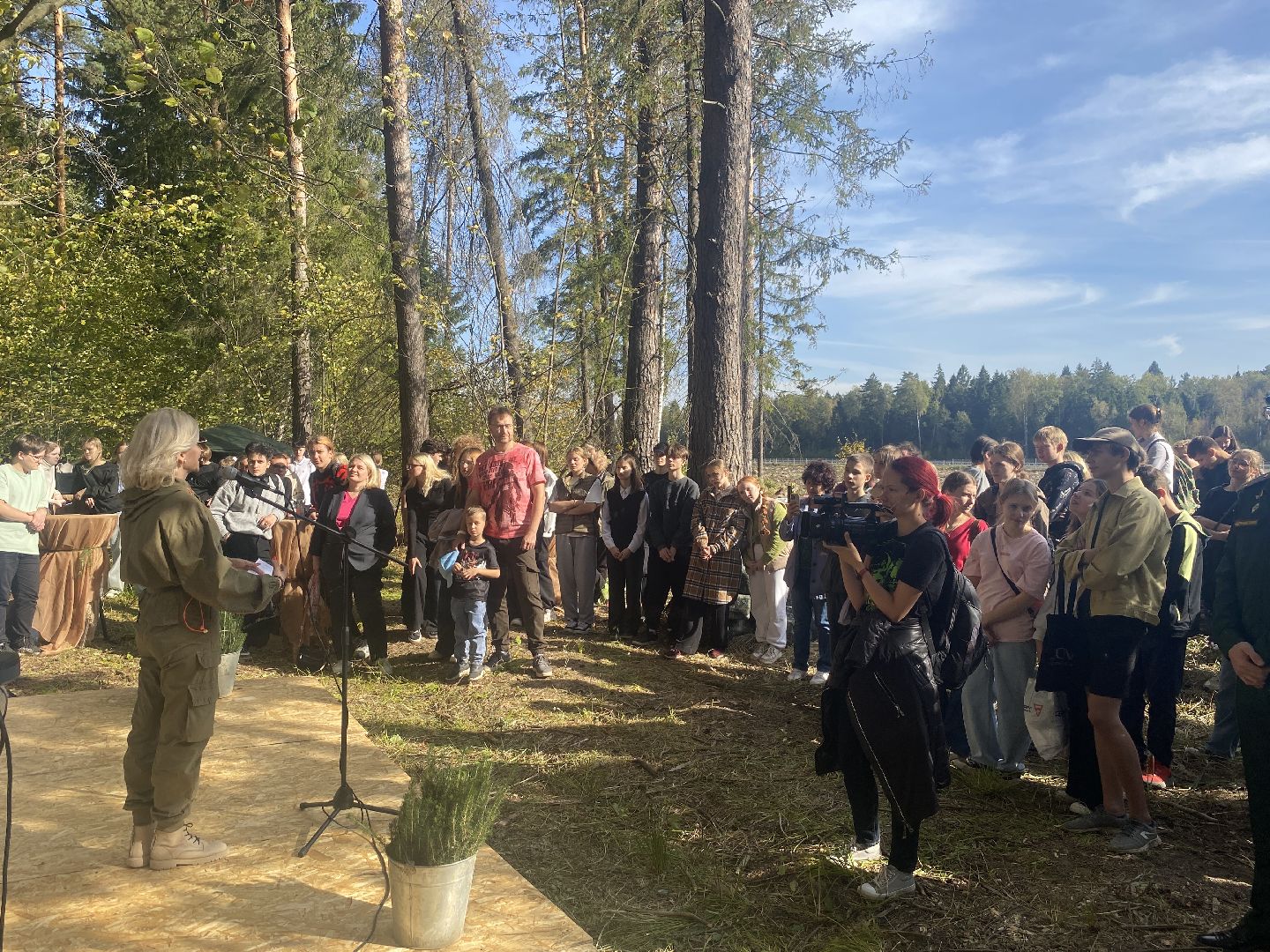 компенсационная посадка деревьев, Пионерское лесничество, Зеленое единство России, Россия - мои горизонты, высадка деревьев Власиха,