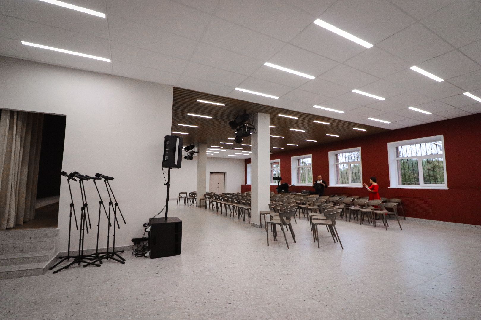 Клин, культура, ремонт клуба, общество,