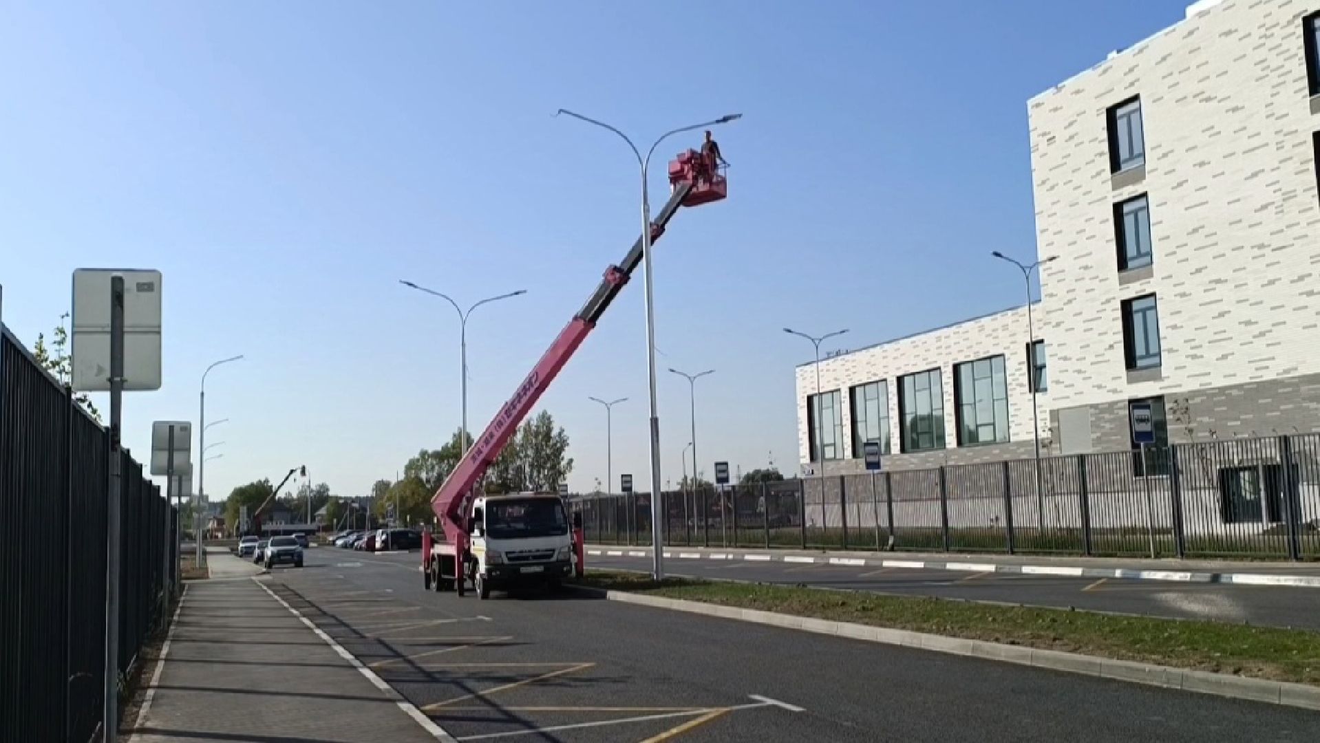 освещение дорог, освещение улиц, лобня,