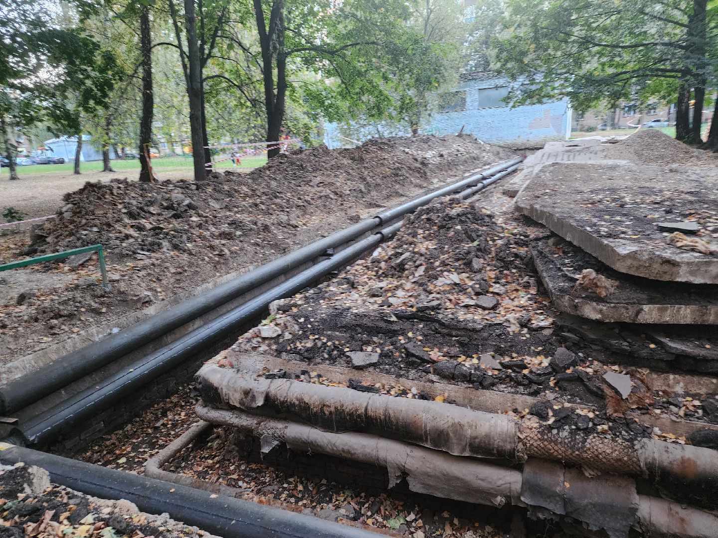 долгопрудный, ремонт тепловых сетей, отопительный сезон 2024-2025,