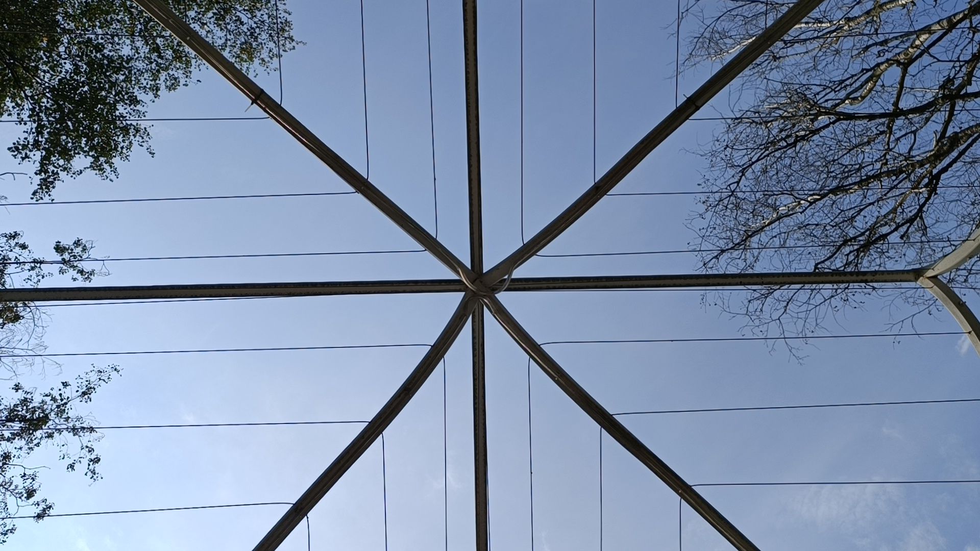 парк, лобня, храм, подсветка,