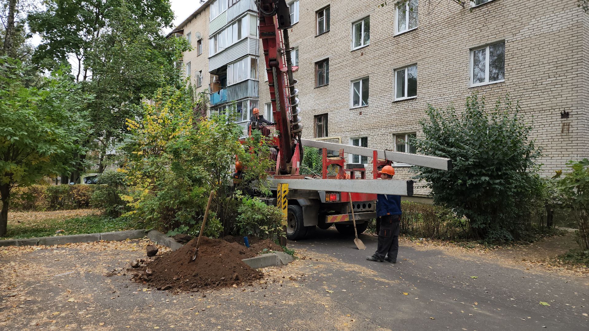 пушкино, опоры уличного освещения, светильник, комплексное благоустройство, электросети,