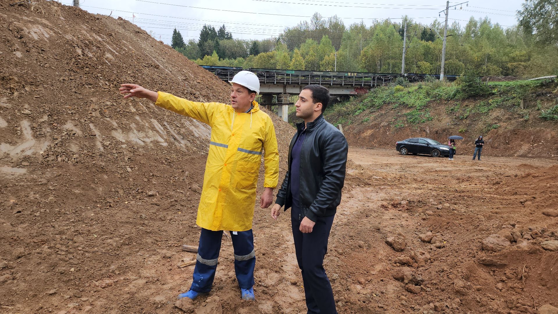 строительство дороги, объездная дорога, тучково, руза, рузский городской округ, подмосковье, московская область,