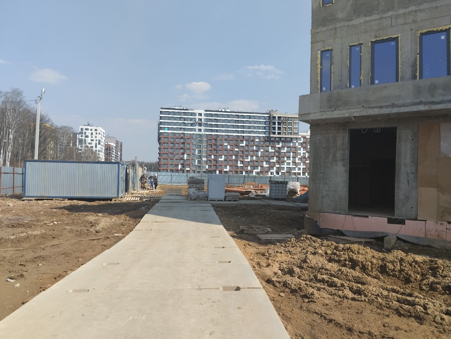 детский сад, строительство