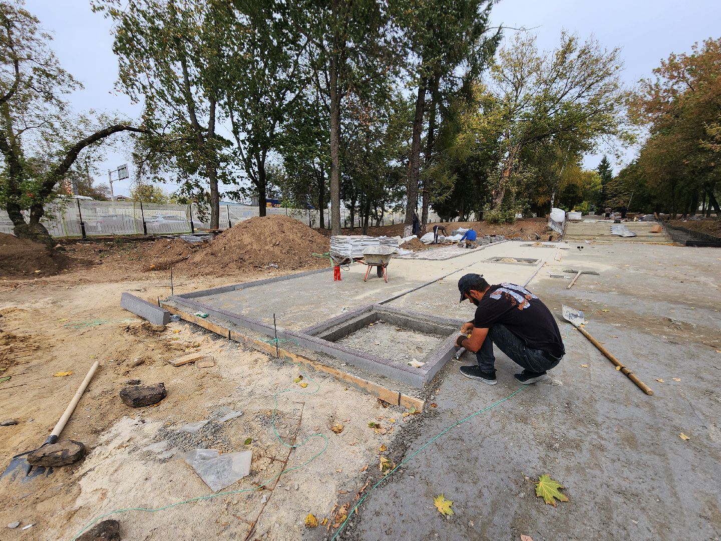 Чехов, бульвар Чехова, реконструкция, благоустройство, строительство, фонтан, малые архитектурные формы, пешеходные дорожки, нацпроект жилье и городская среда, готовность объекта, сквер Чехова,