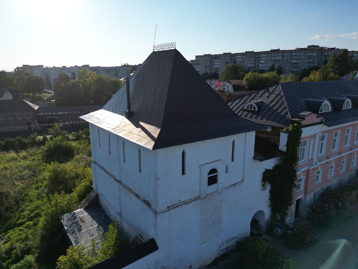 серпухов, монастырь, города, история, видео с коптера,