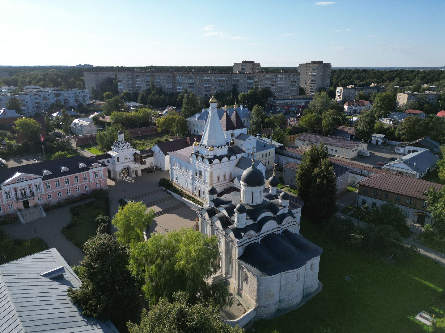 серпухов, монастырь, города, история, видео с коптера,