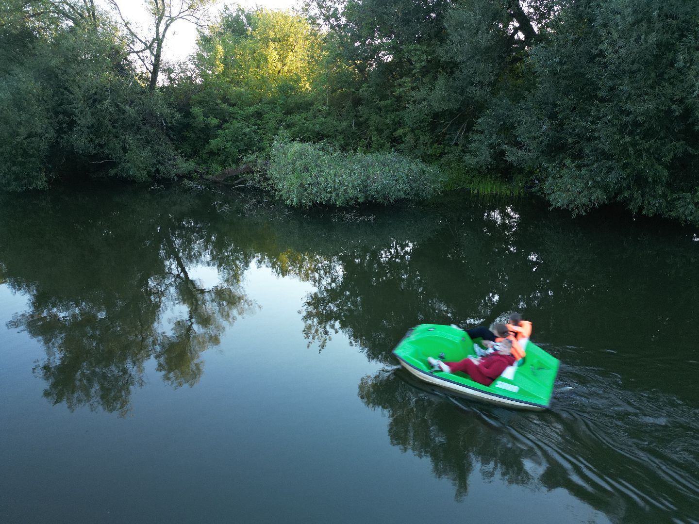 видео с коптера, парк, серпухов,