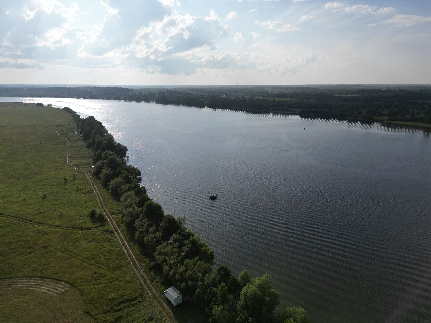 видео с коптера, церковь, дубна,