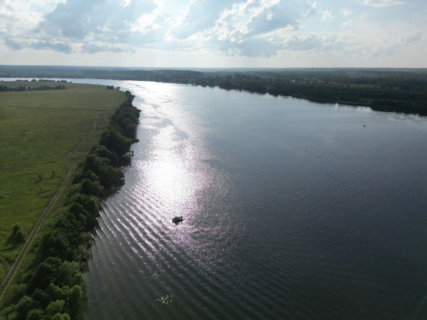видео с коптера, церковь, дубна,