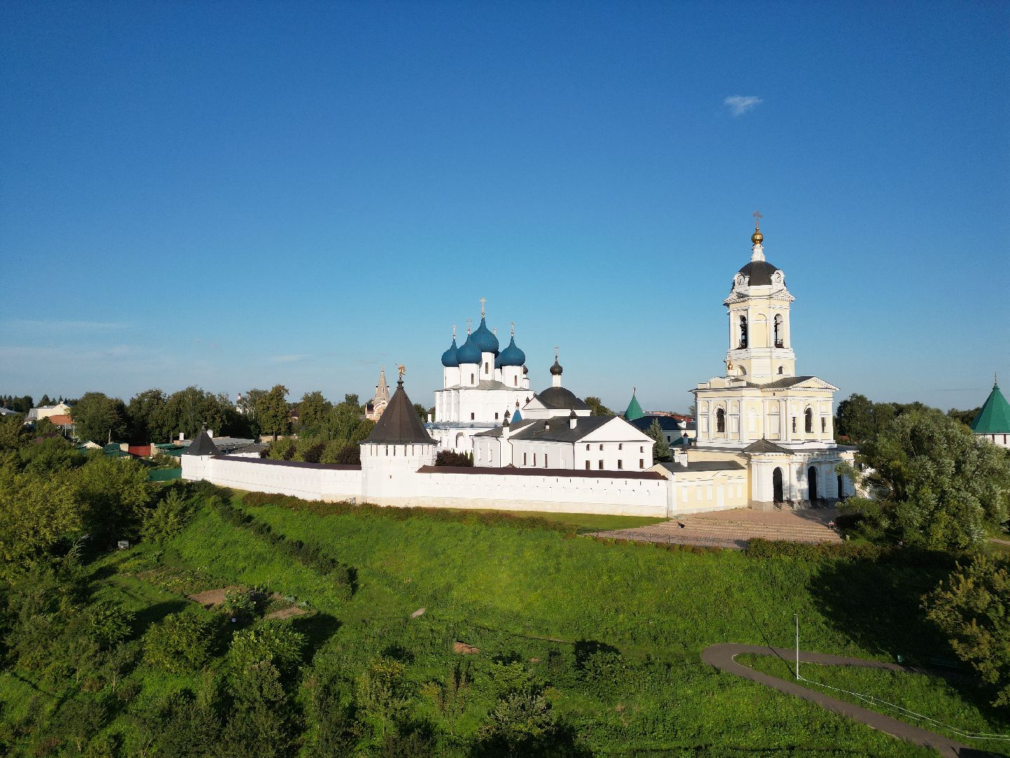 видео с коптера, серпухов, культура, города,