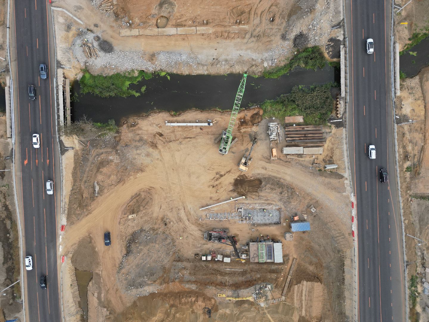 видео с коптера, дорога, трасса,