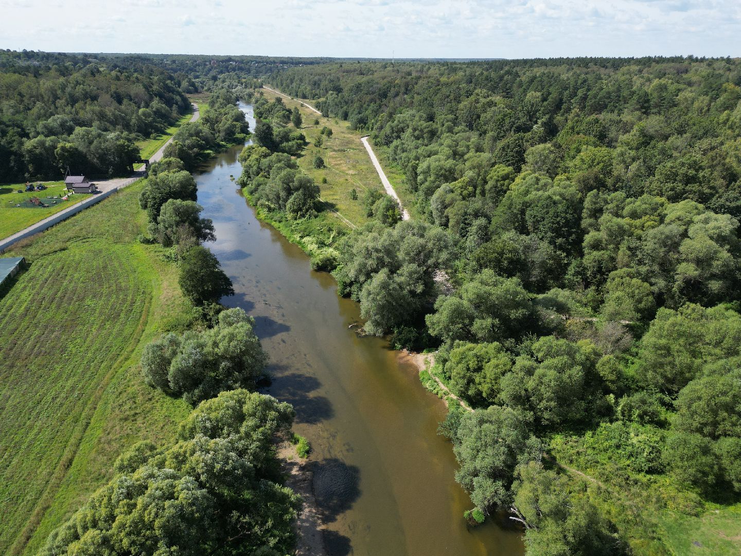 видео с коптера, города, серпухов, культура,