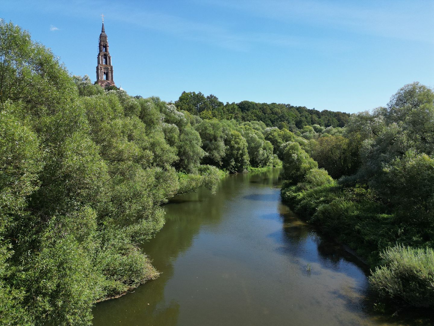 видео с коптера, города, серпухов, культура,