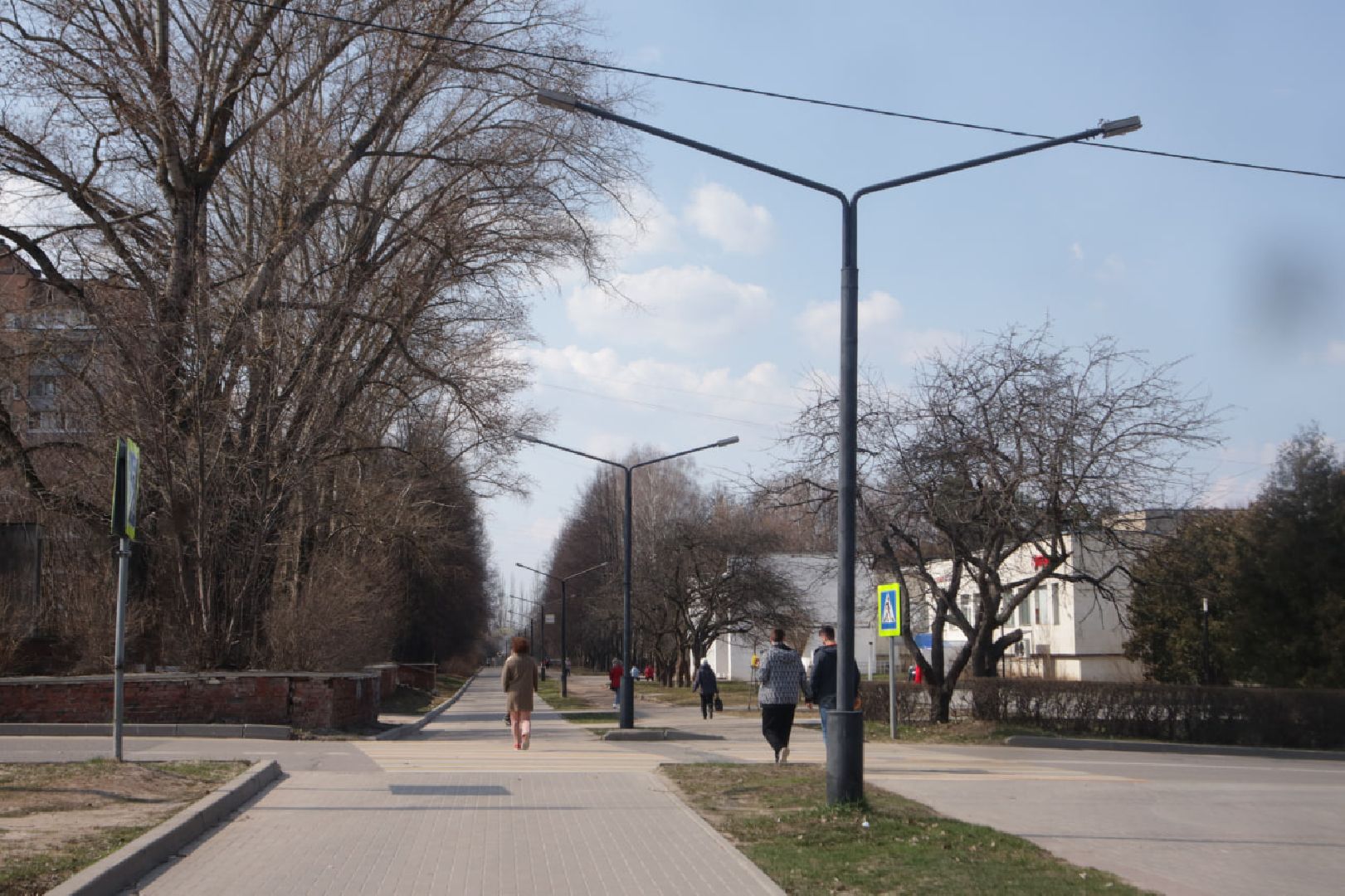 Пущино, Светлый город, освещение, благоустройство