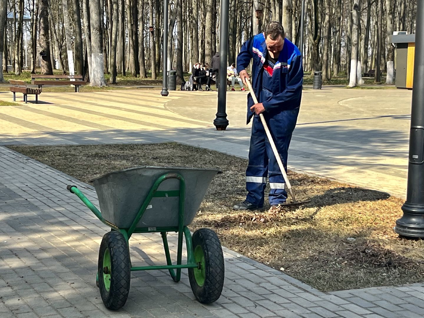 Субботник, чистое Подмосковье, Наро-Фоминск, Центральный парк Наро-Фоминска, Наро-Фоминский городской округ