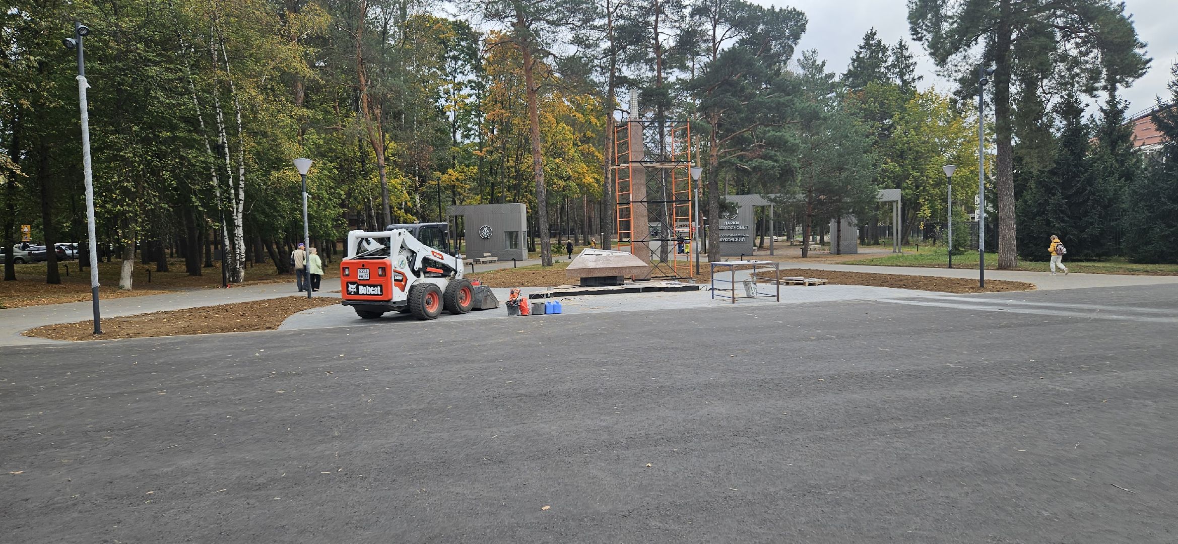 благоустройство, памятник, вечный огонь, Жуковский,