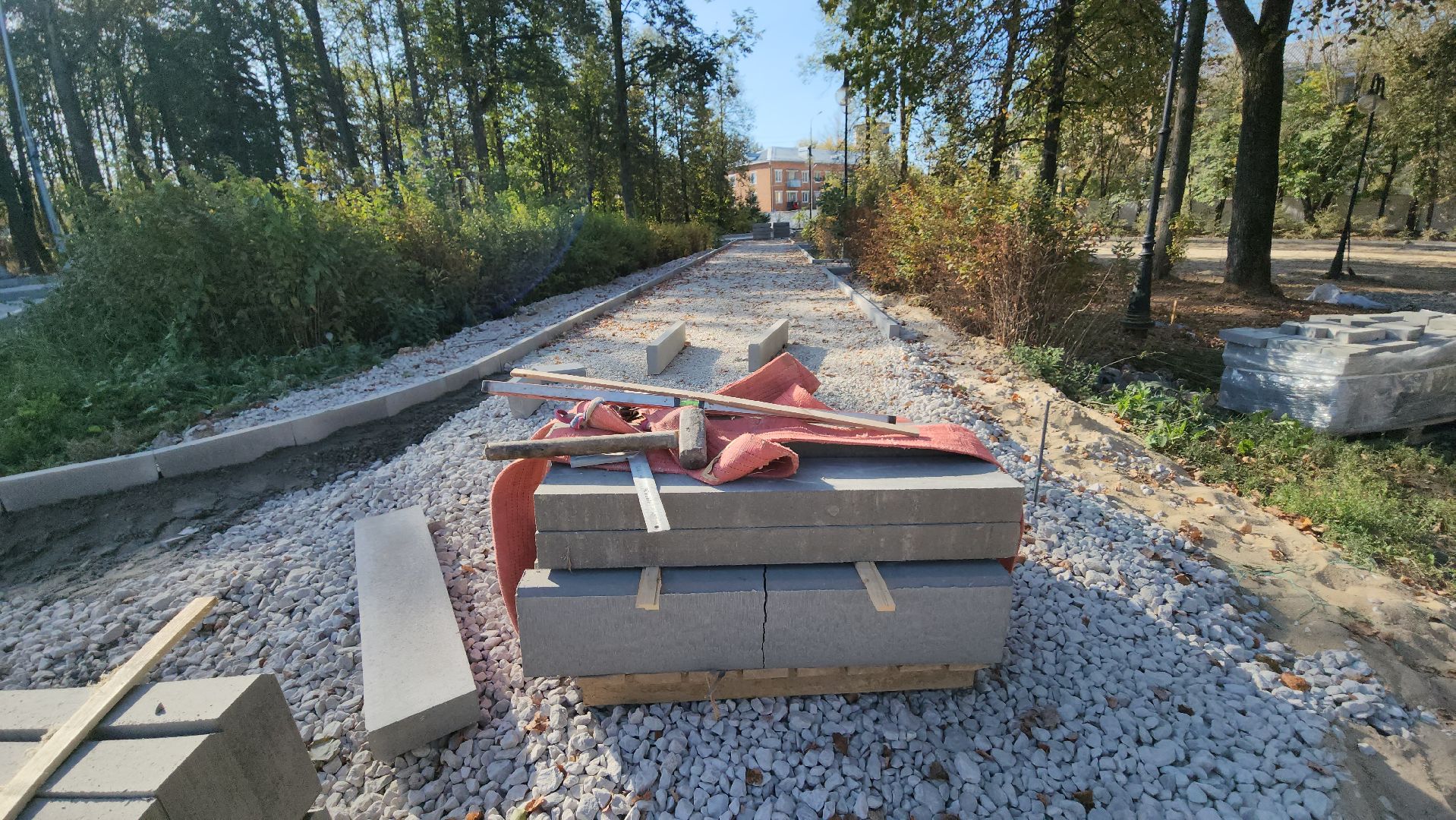 серпухов, благоустройство сквера, поселок пролетарский, дк лира, добродел,