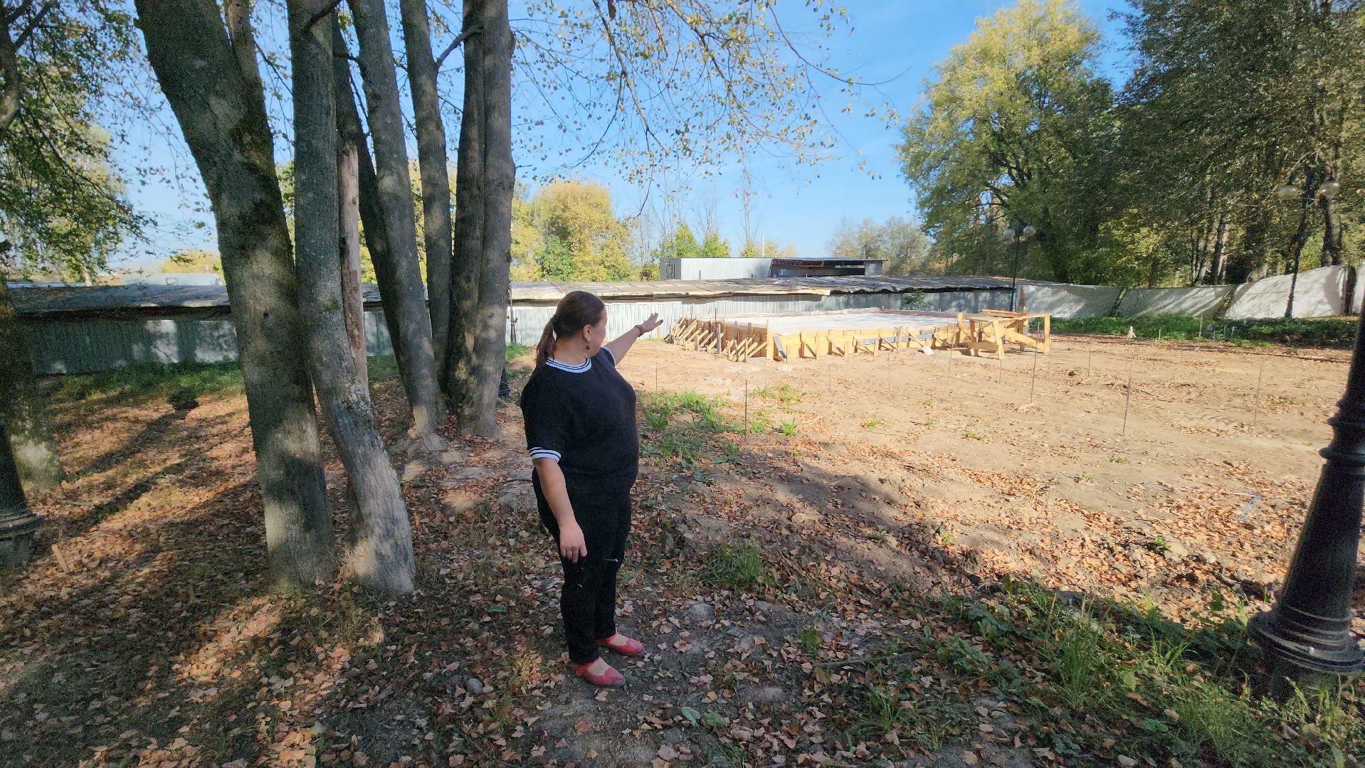 серпухов, дк лира, поселок пролетарский, амфитеатр, культура, сквер,