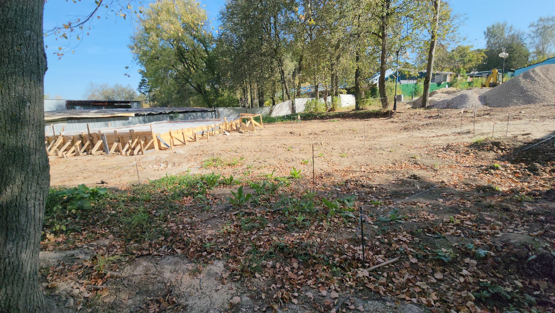 серпухов, дк лира, поселок пролетарский, амфитеатр, культура, сквер,