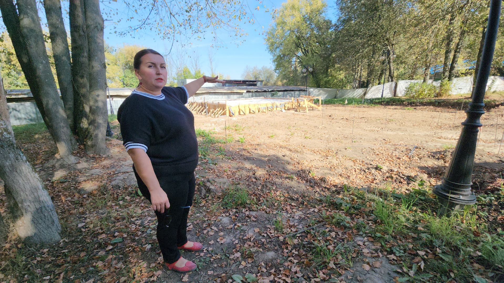 серпухов, дк лира, поселок пролетарский, амфитеатр, культура, сквер,