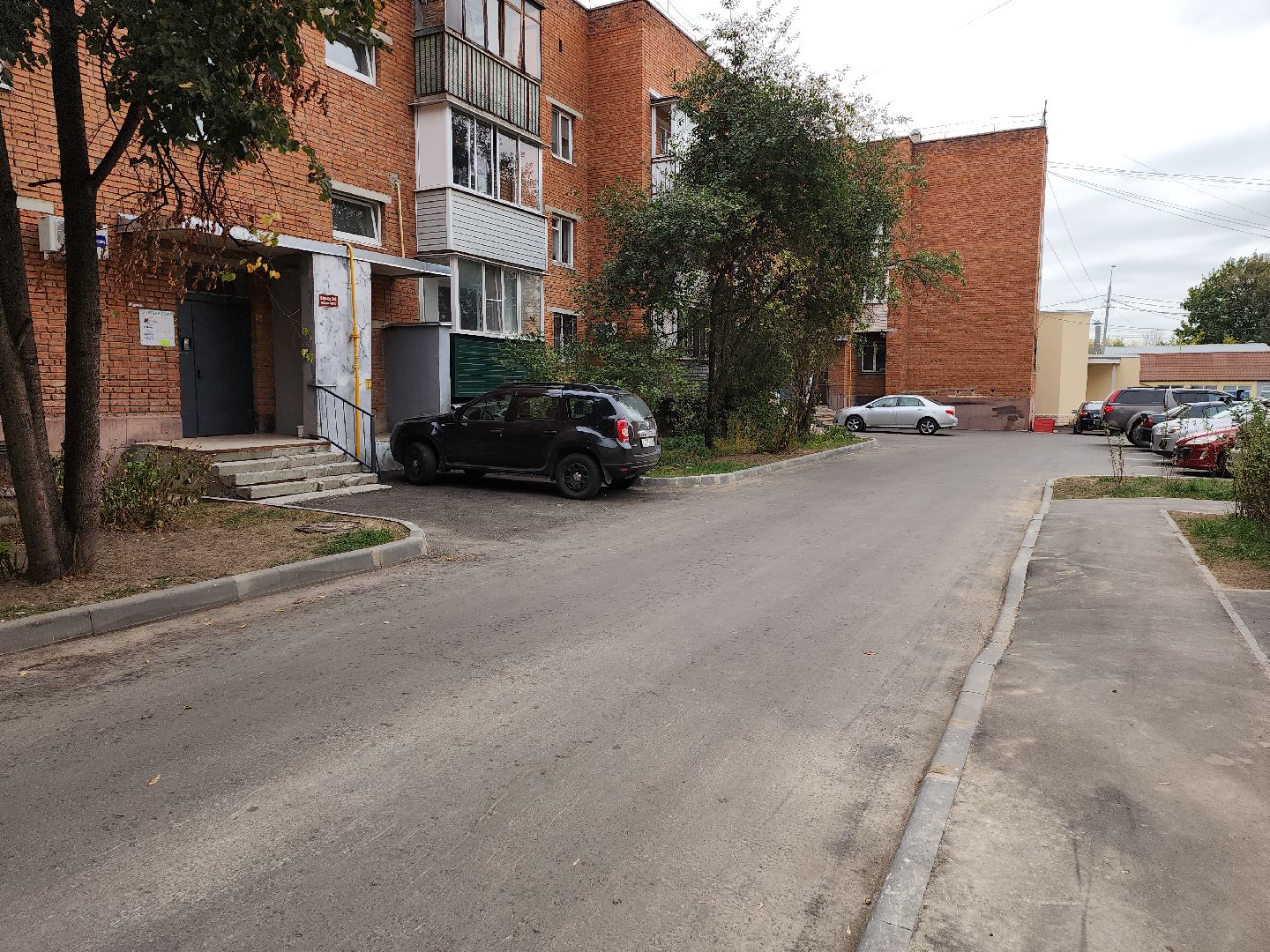 серпухов, подмосковье, комплексное благоустройство двора,